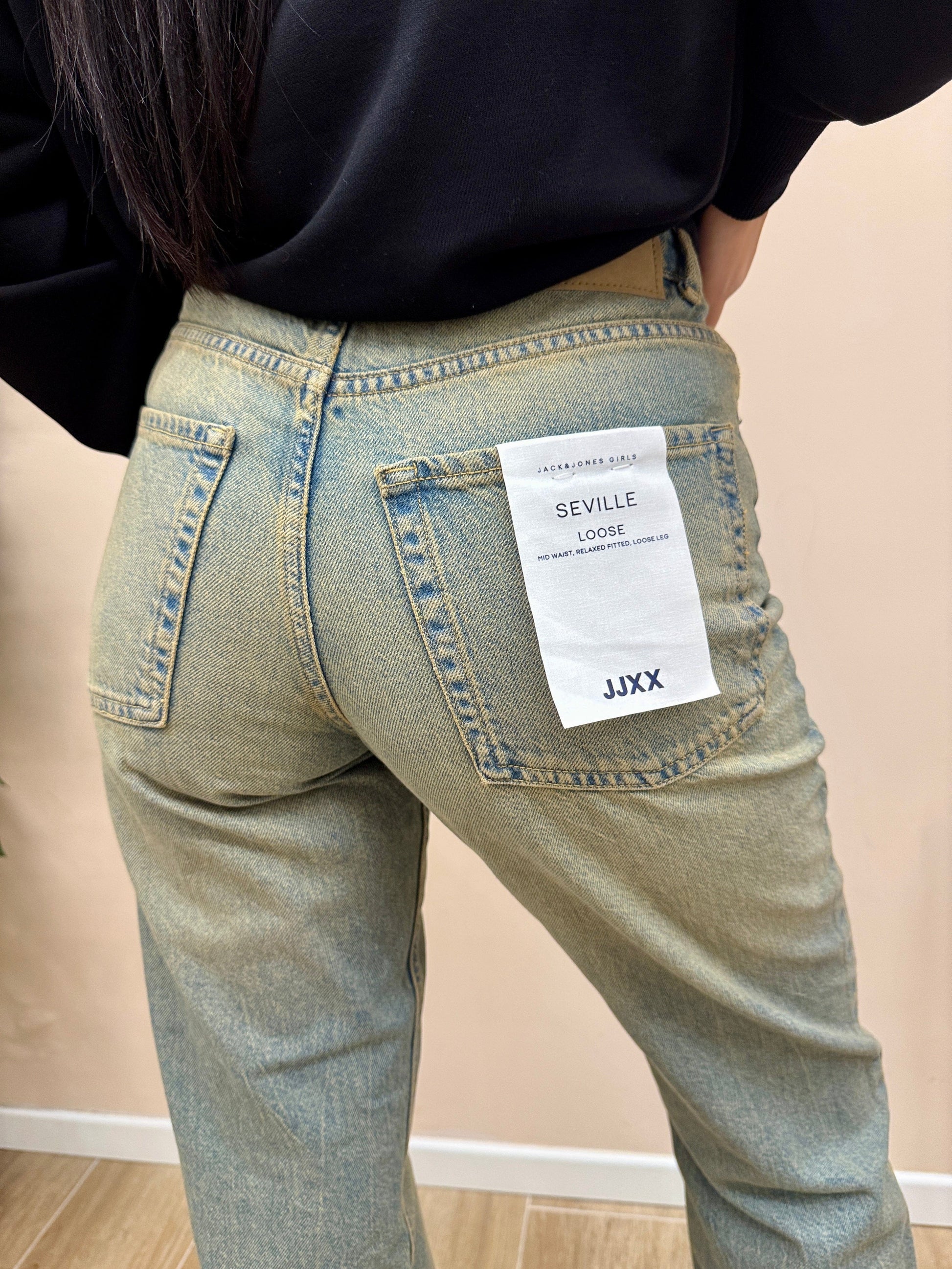 Jeans regular "Seville" - SABBIA