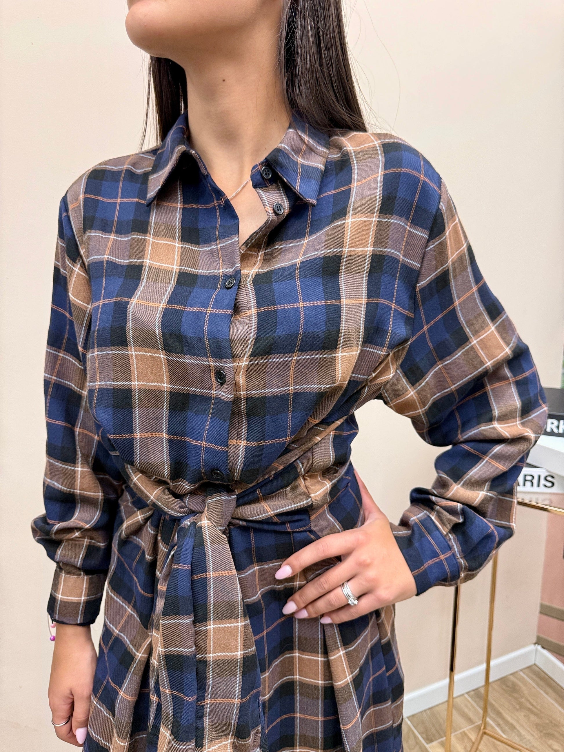 Abito camicia - BLU