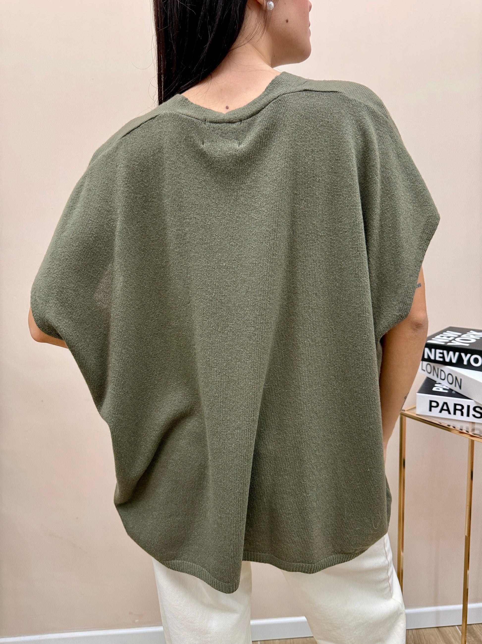 Cardigan gilet - MILITARE