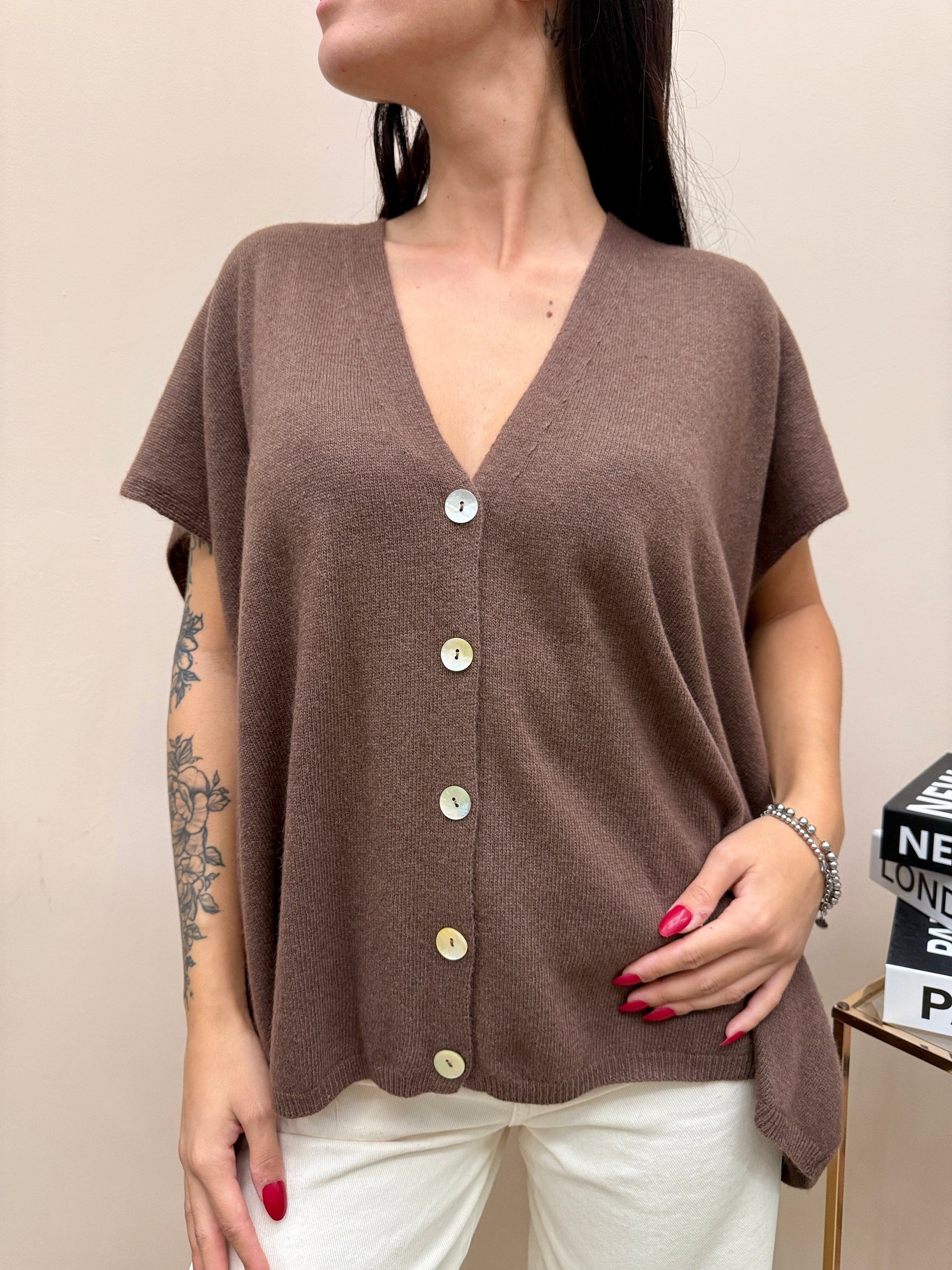 Cardigan gilet - CASTAGNA