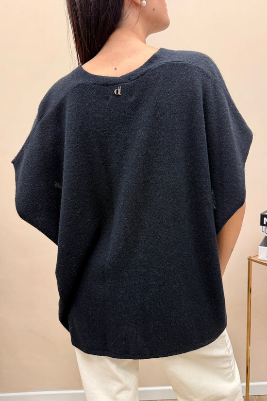 Cardigan gilet - NERO