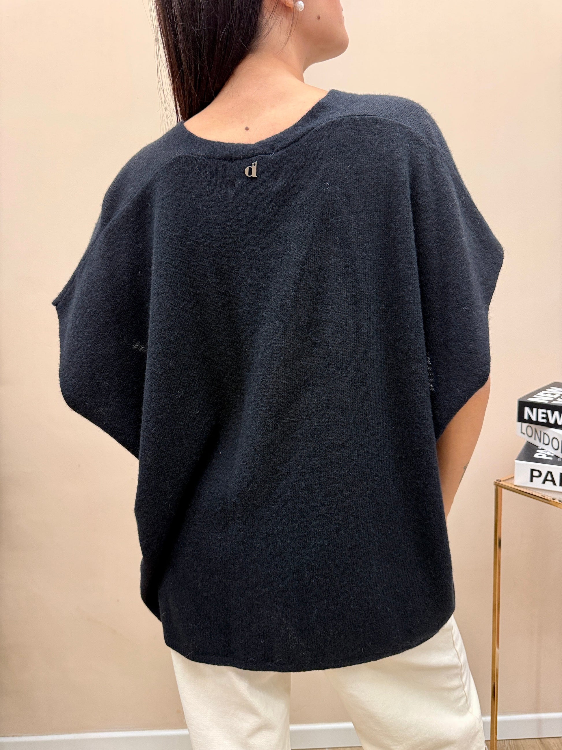 Cardigan gilet - NERO