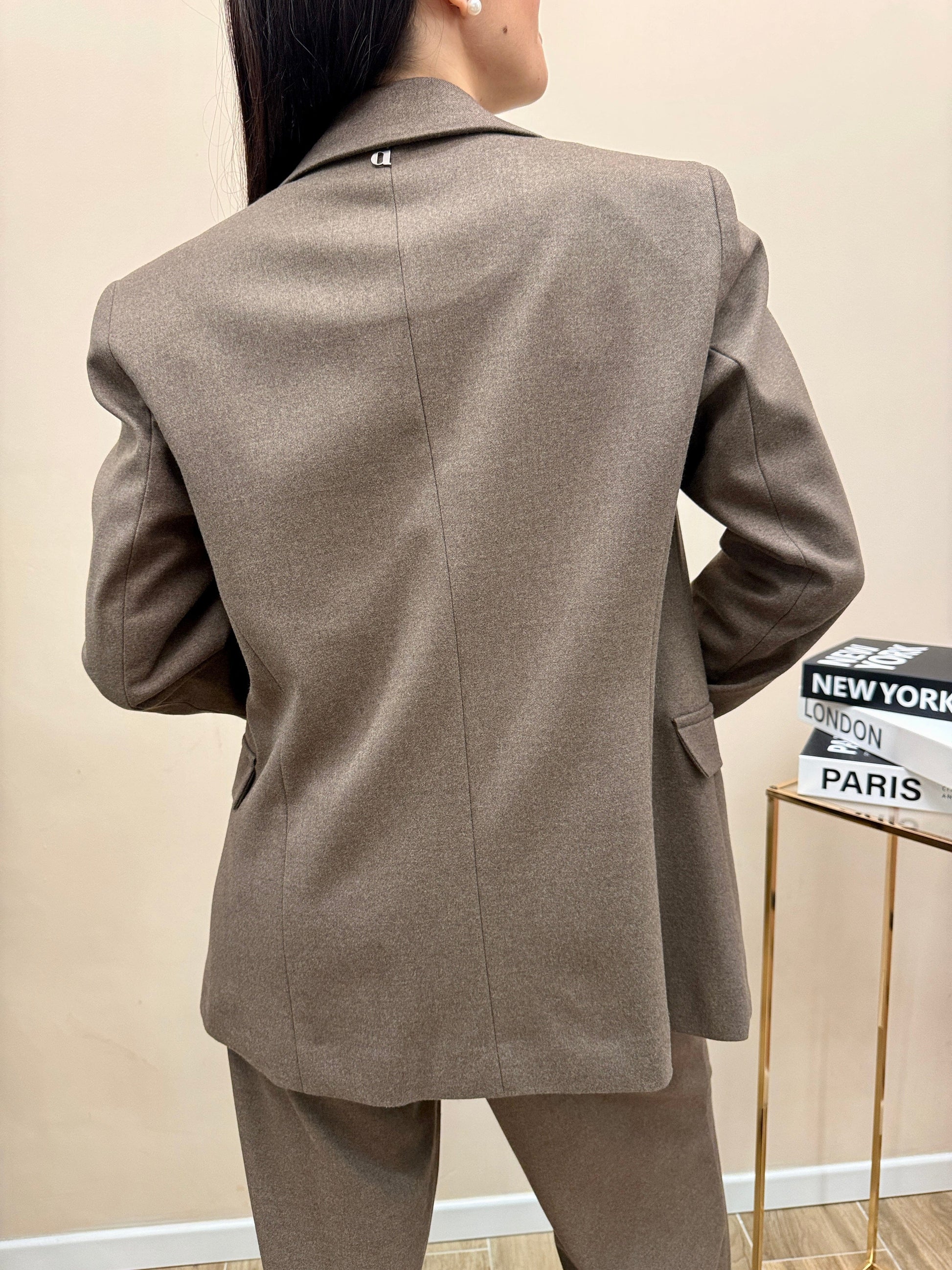 Giacca monopetto - TORTORA