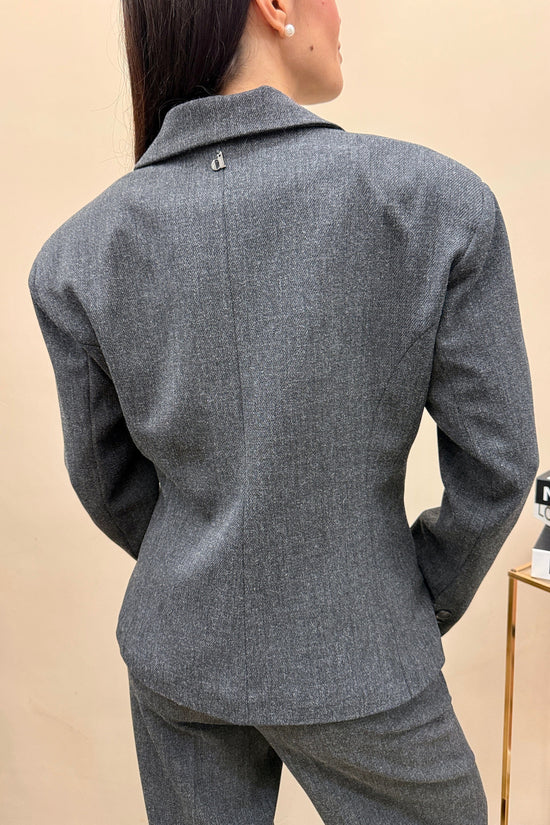 Giacca clessidra - ANTRACITE