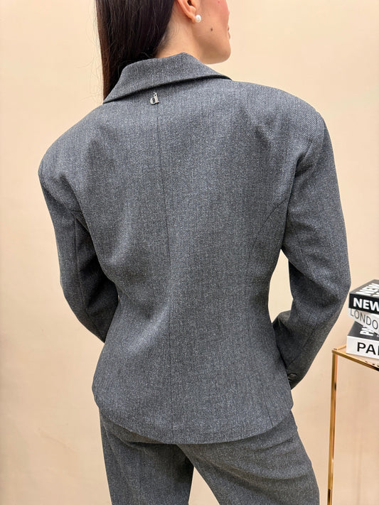 Giacca clessidra - ANTRACITE