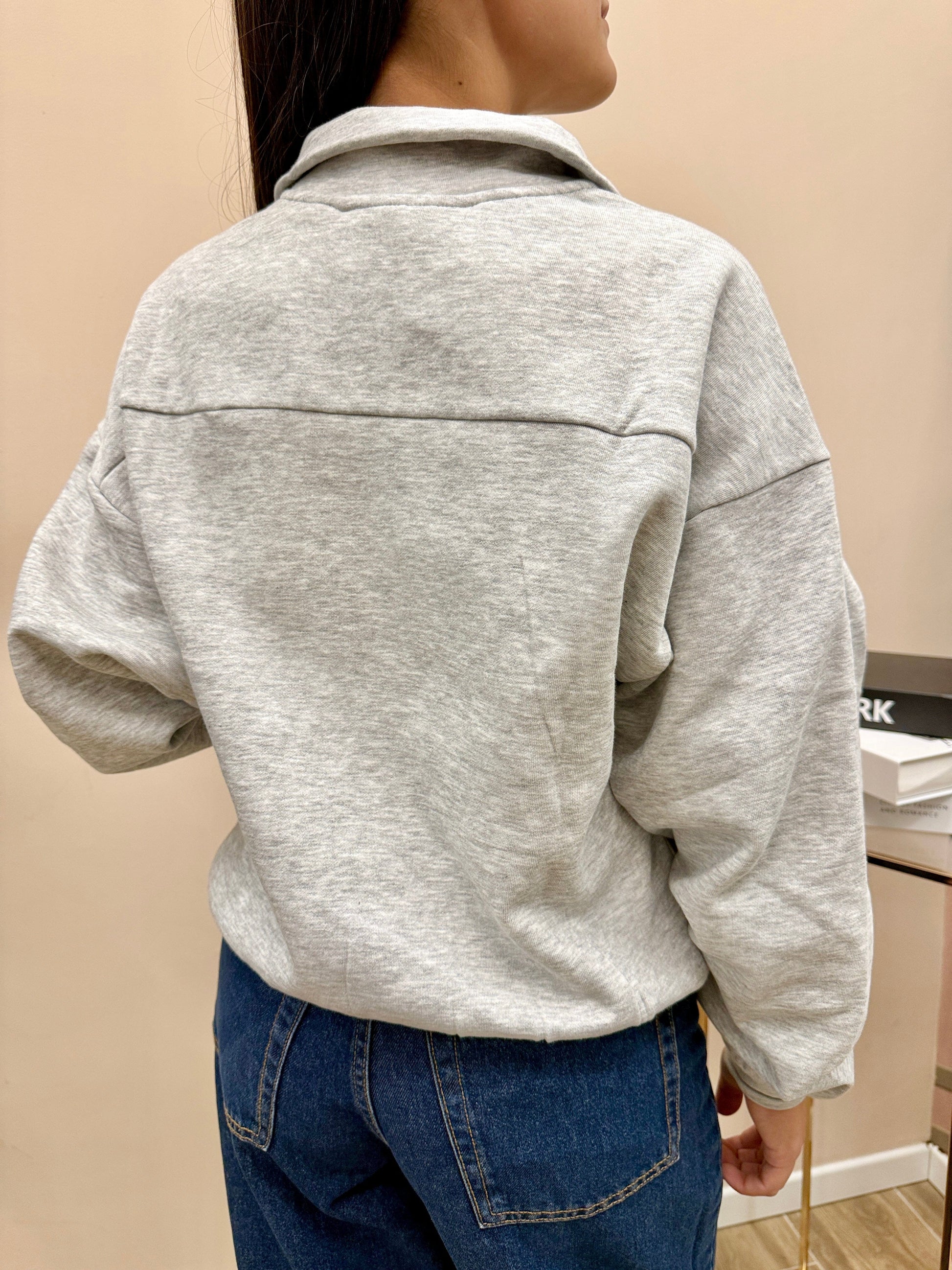 Felpa "Janka" - GRIGIO