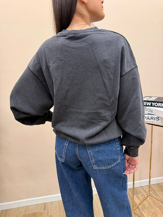 Felpa rock Britta - NERO