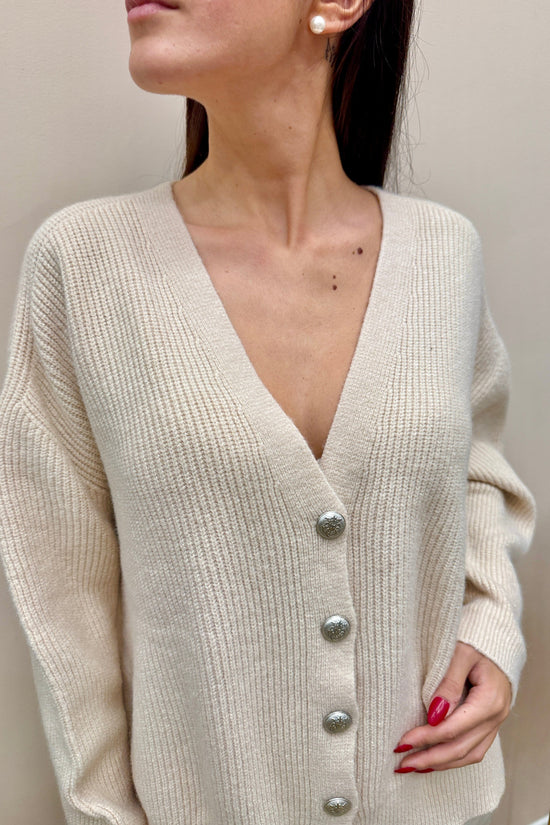 cardigan costina - CREMA