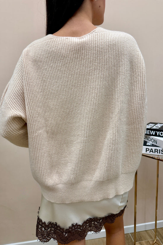 cardigan costina - CREMA