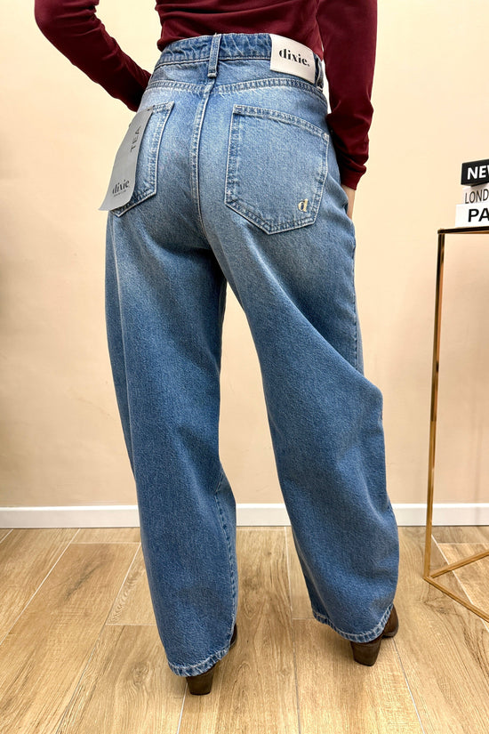Tea jeans ballon - BLUE DENIM