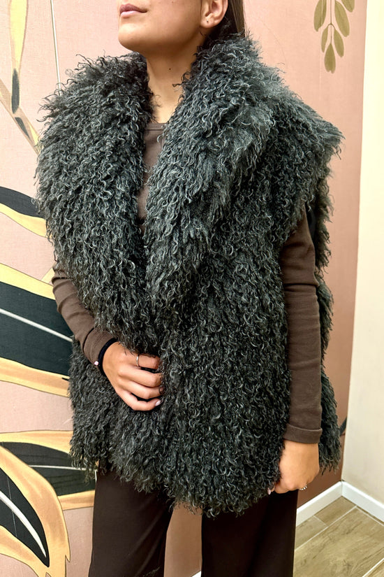 Gilet mongolia - GRIGIO