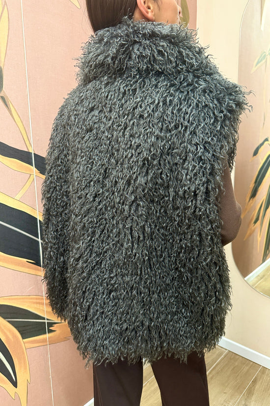 Gilet mongolia - GRIGIO