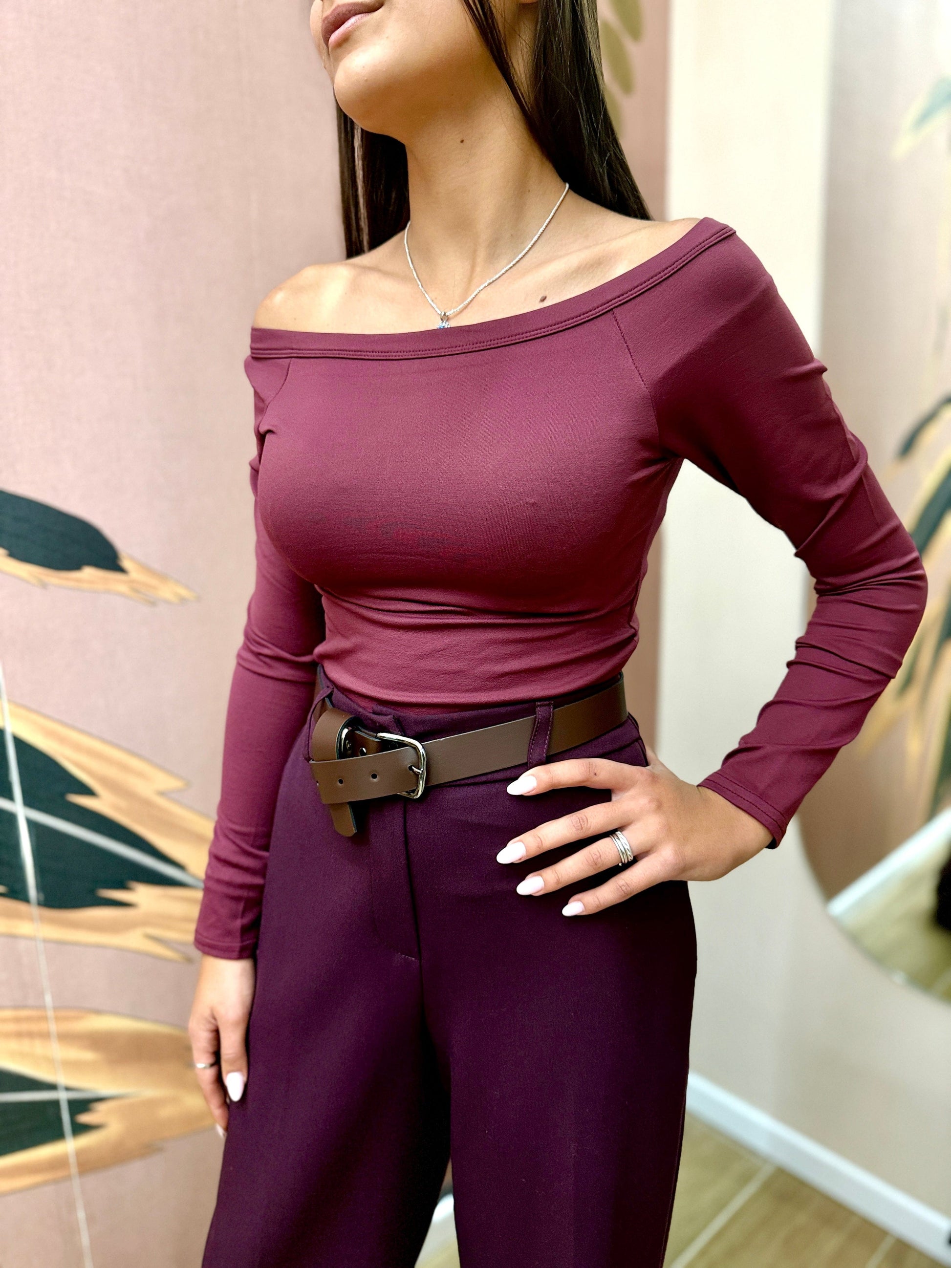 maglia cotone - VINO