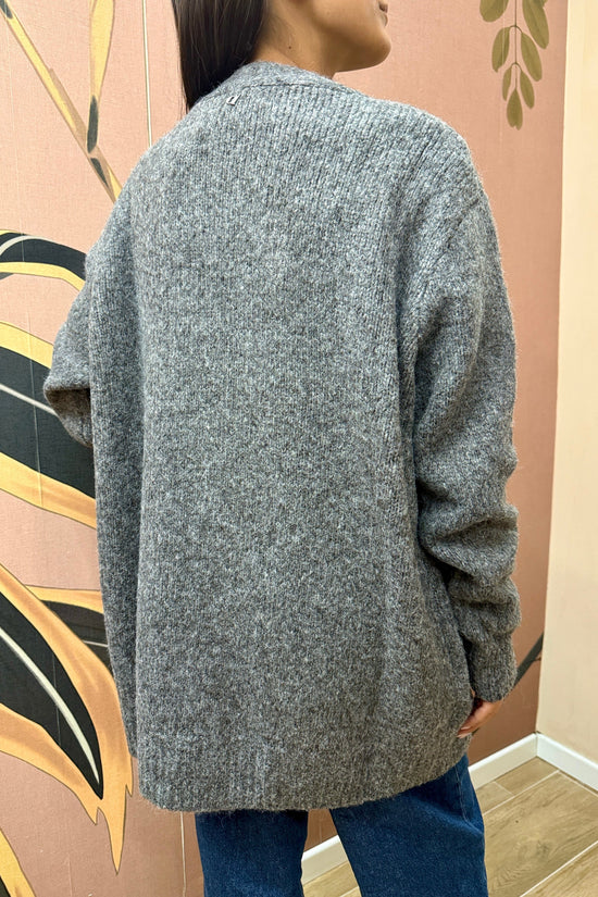 Cardigan lungo - GRIGIO