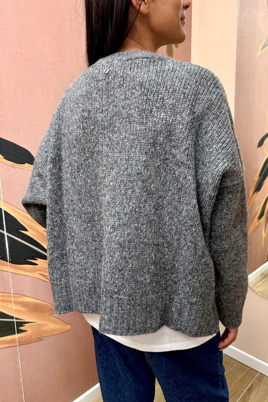 Cardigan corto - GRIGIO