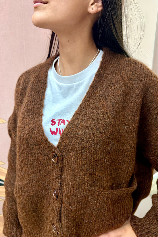 Cardigan corto - MORO