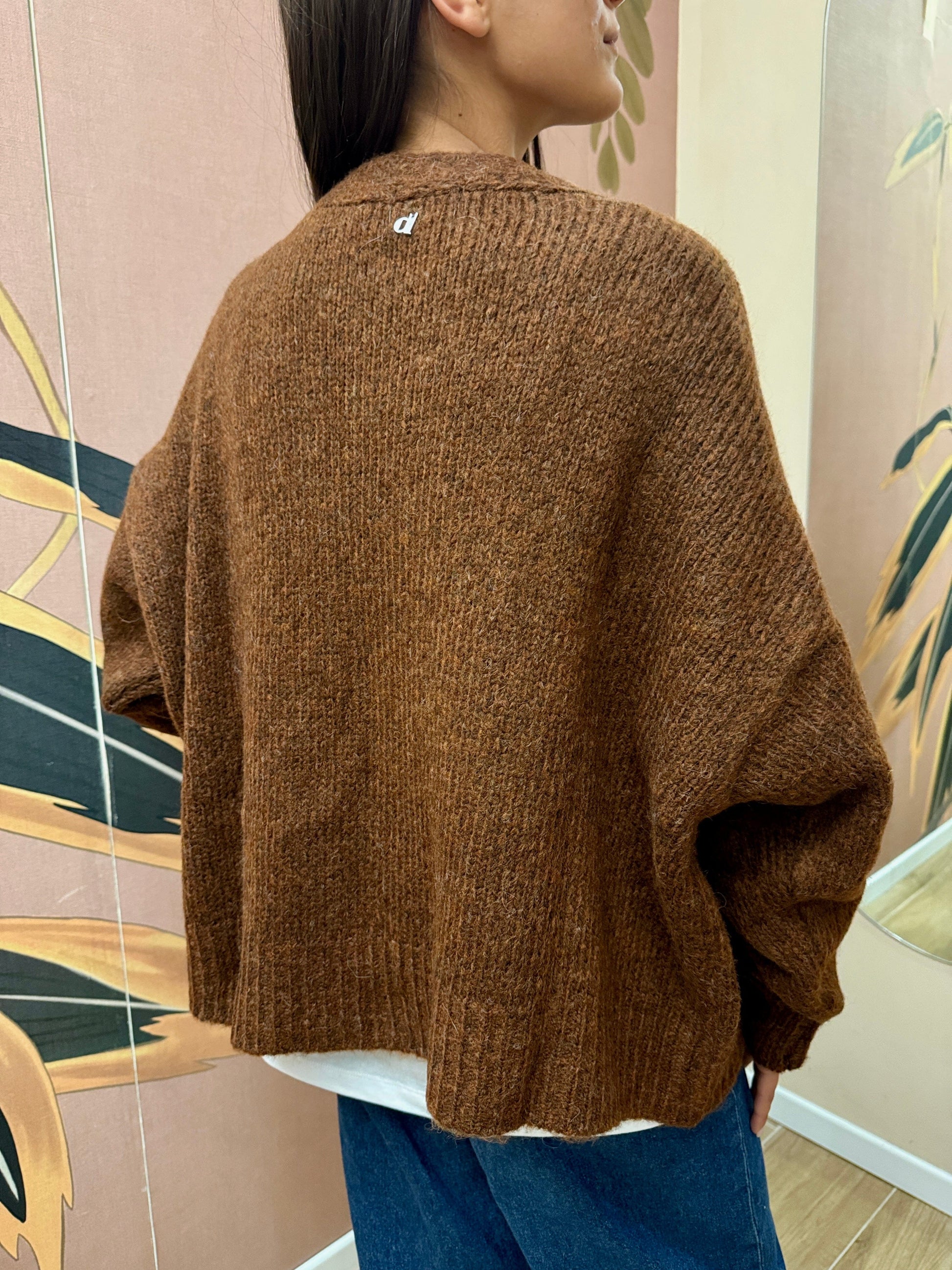 Cardigan corto - MORO