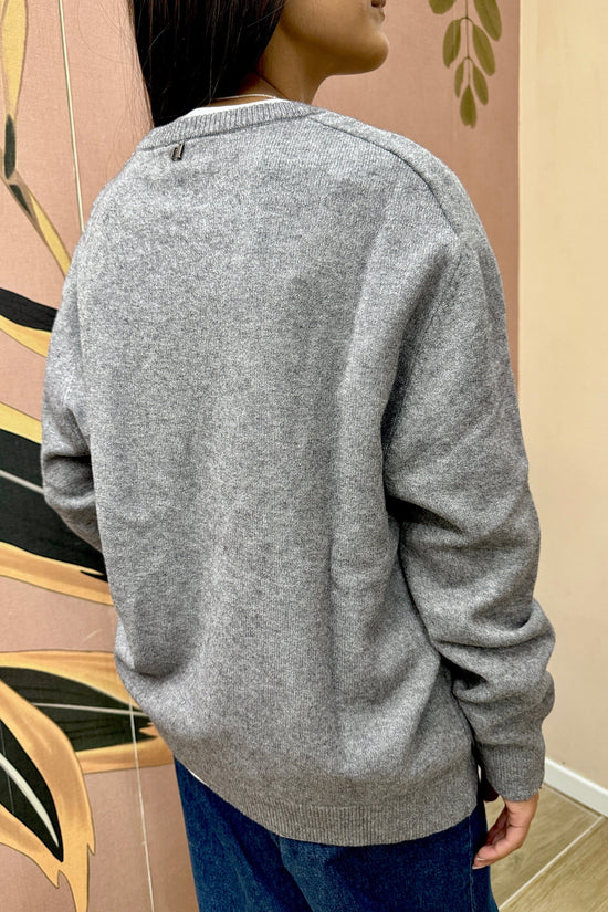 Pull girocollo - GRIGIO