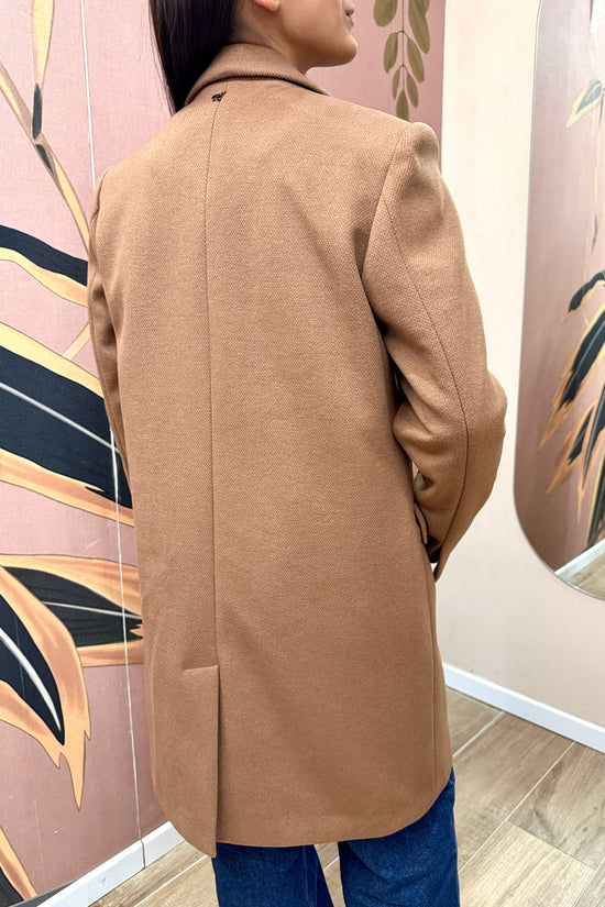 Cappotto dritto - CAMMELLO