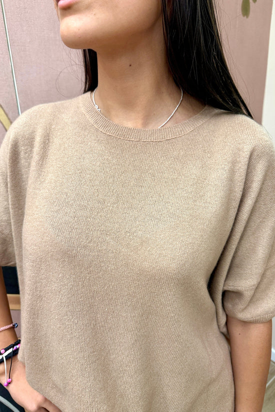 Pull misto cachemire - CAMEL