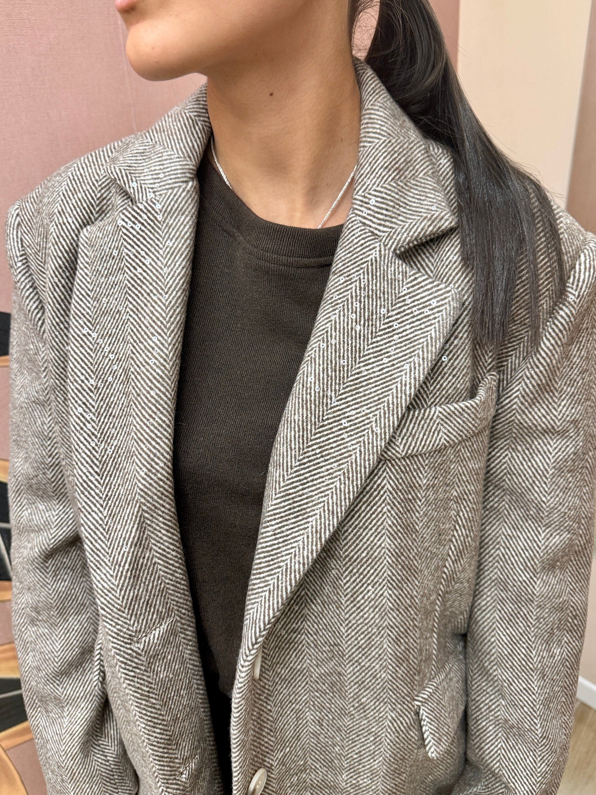 Giacca c/spallina - MORO