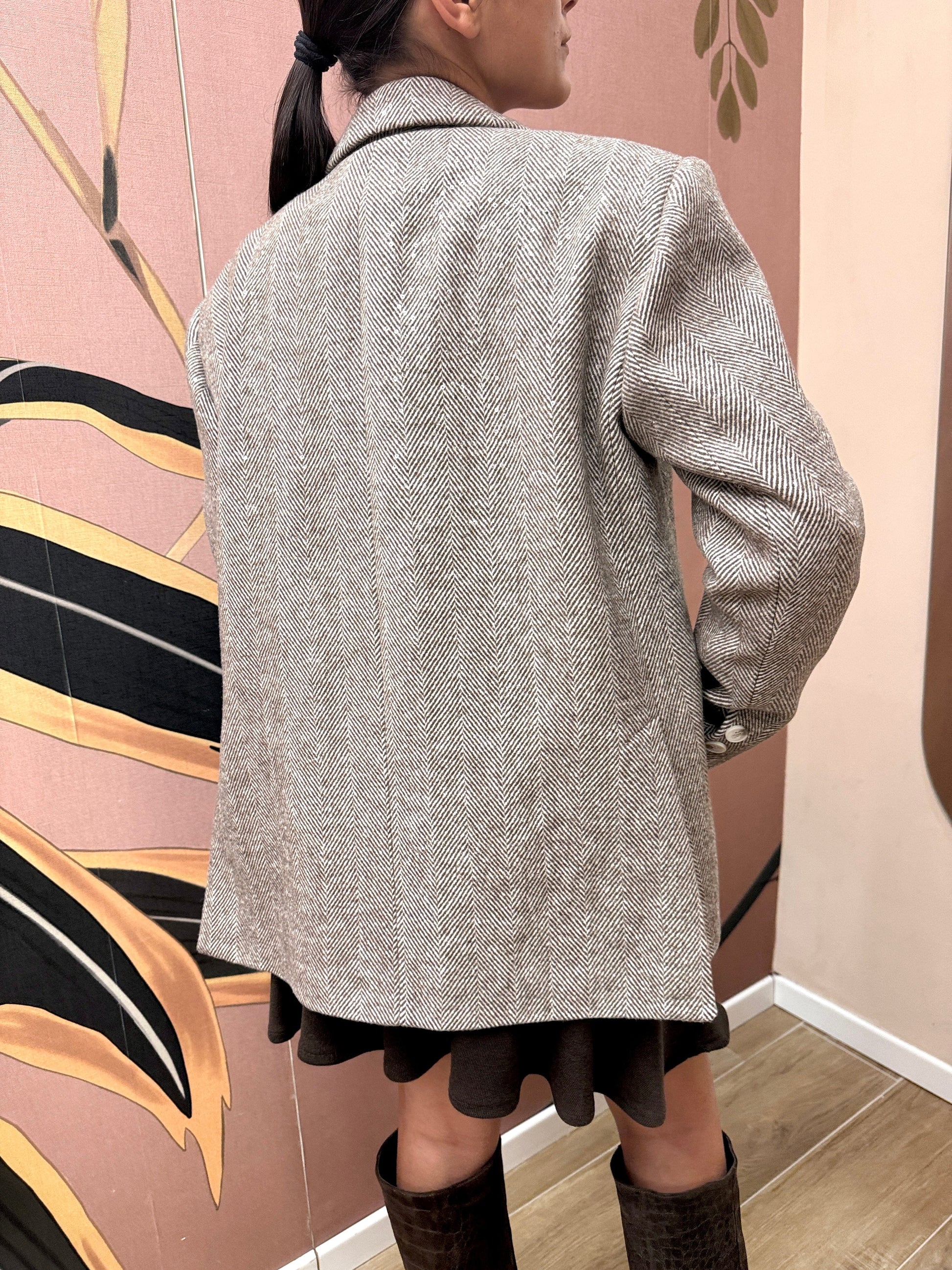 Giacca c/spallina - MORO