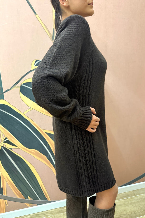 Abito con spallina - MORO