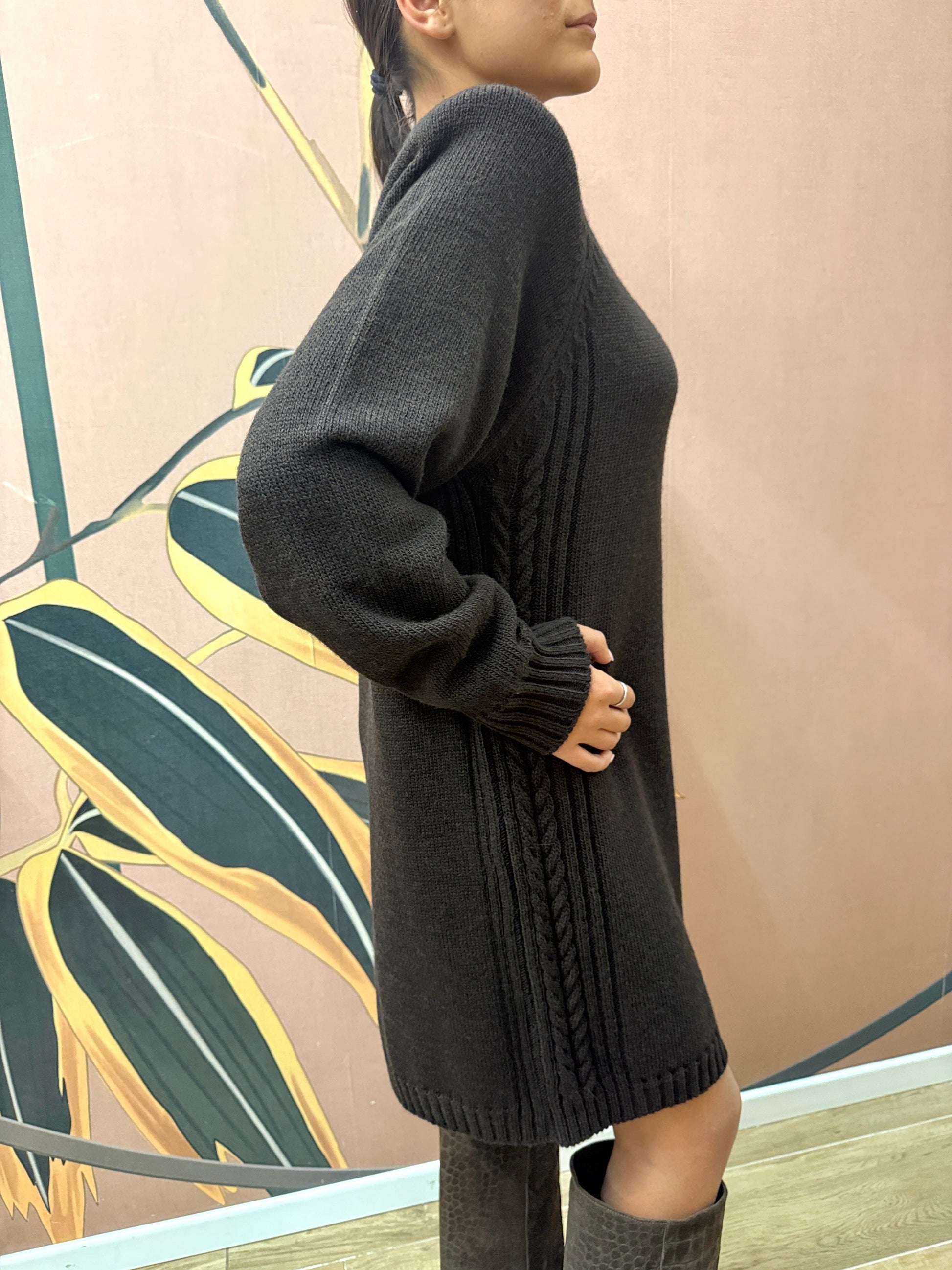 Abito con spallina - MORO