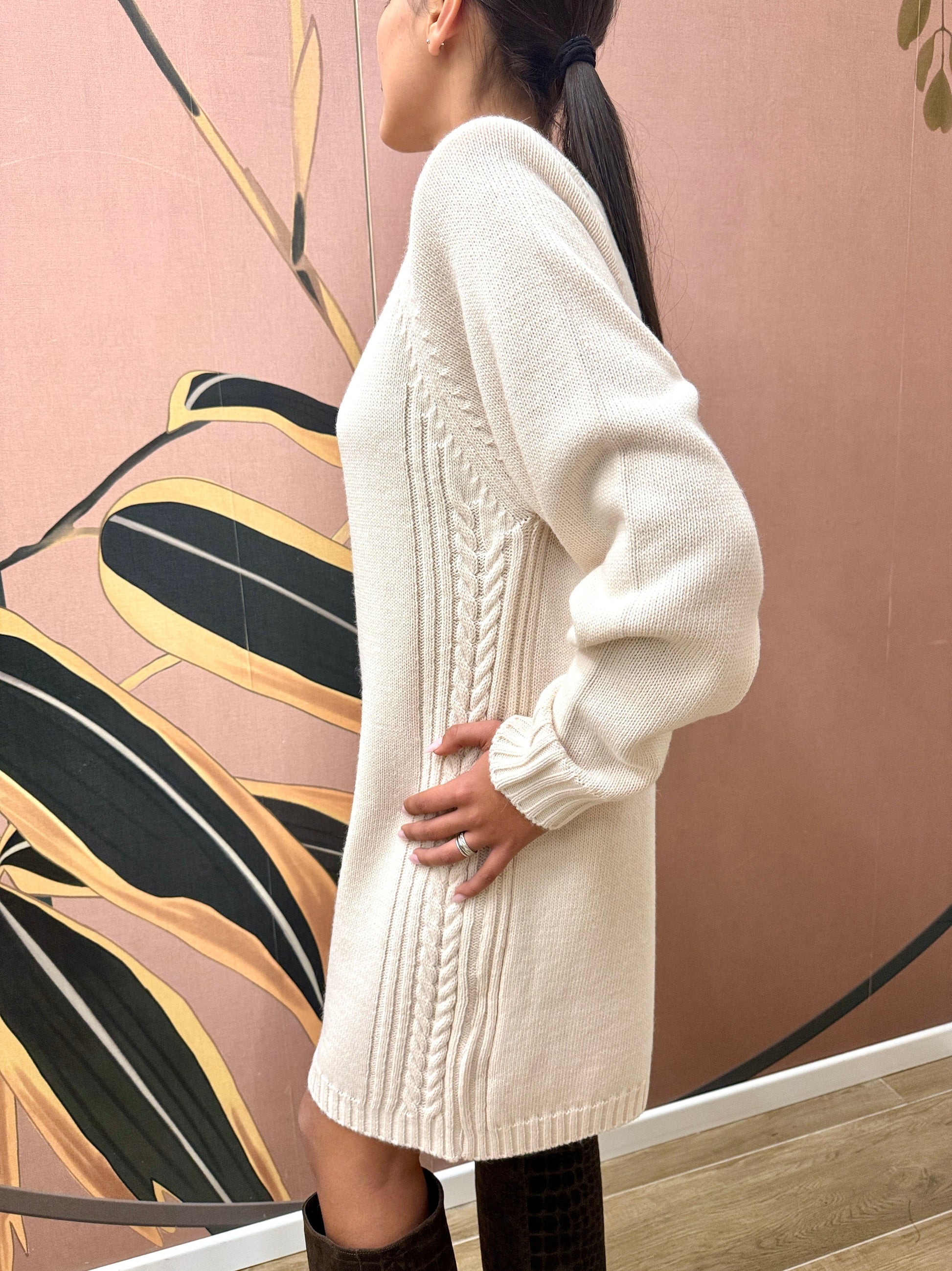 Abito con spallina - PANNA