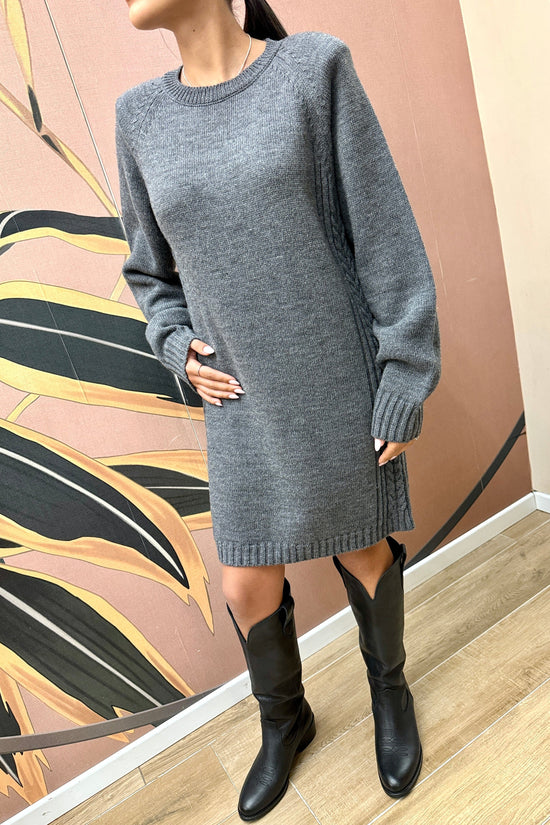 Abito con spallina - GRIGIO