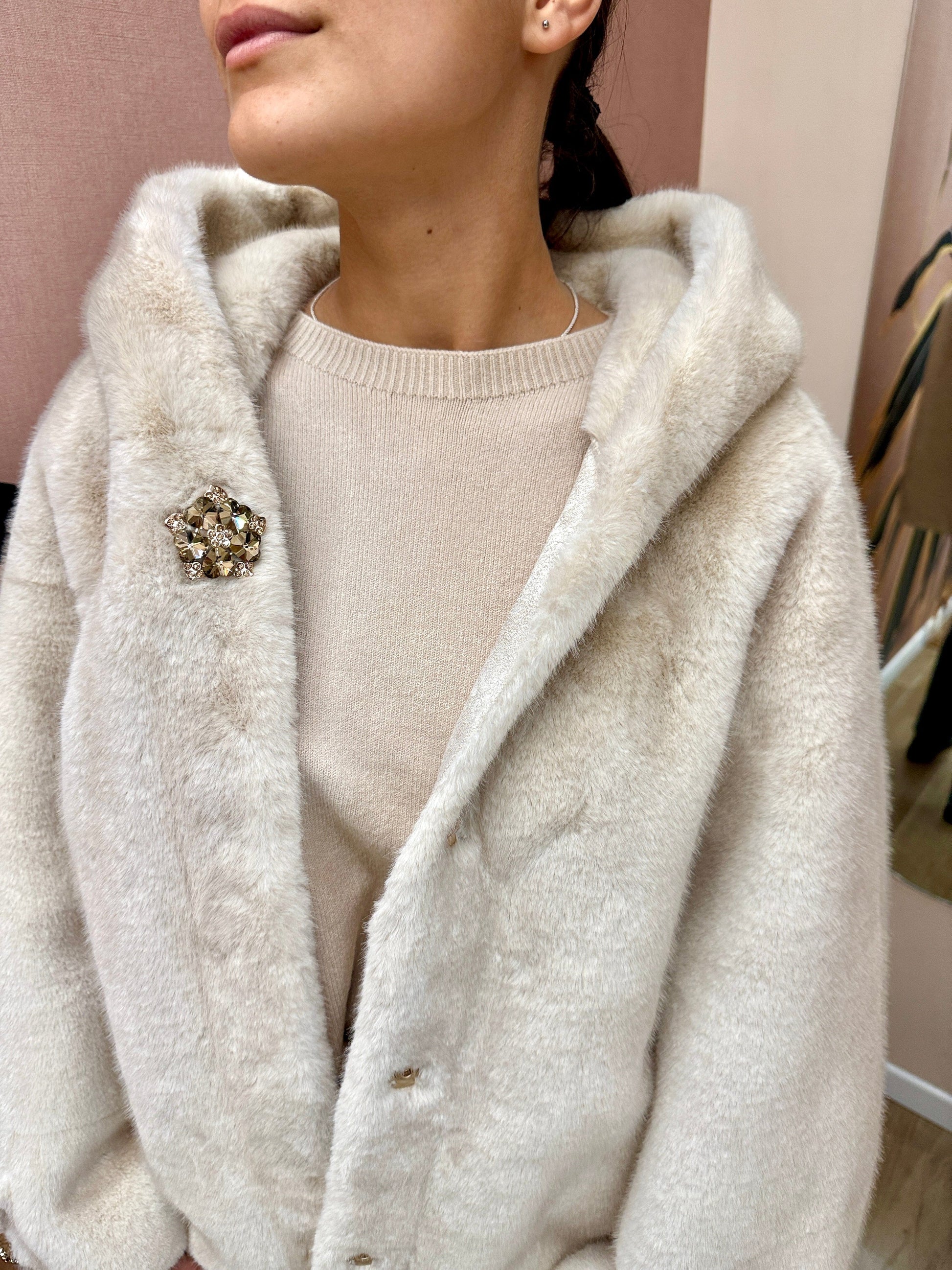 bomber pelliccia - BURRO