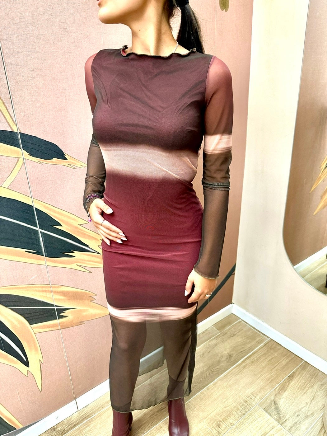 Abito velo stretch - MIX