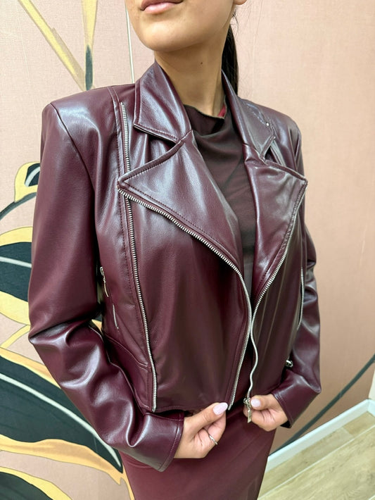 Chiodo ecopelle - BORDEAUX