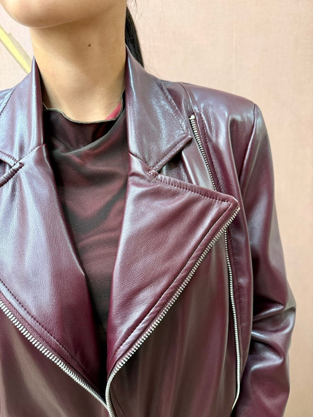 Chiodo ecopelle - BORDEAUX