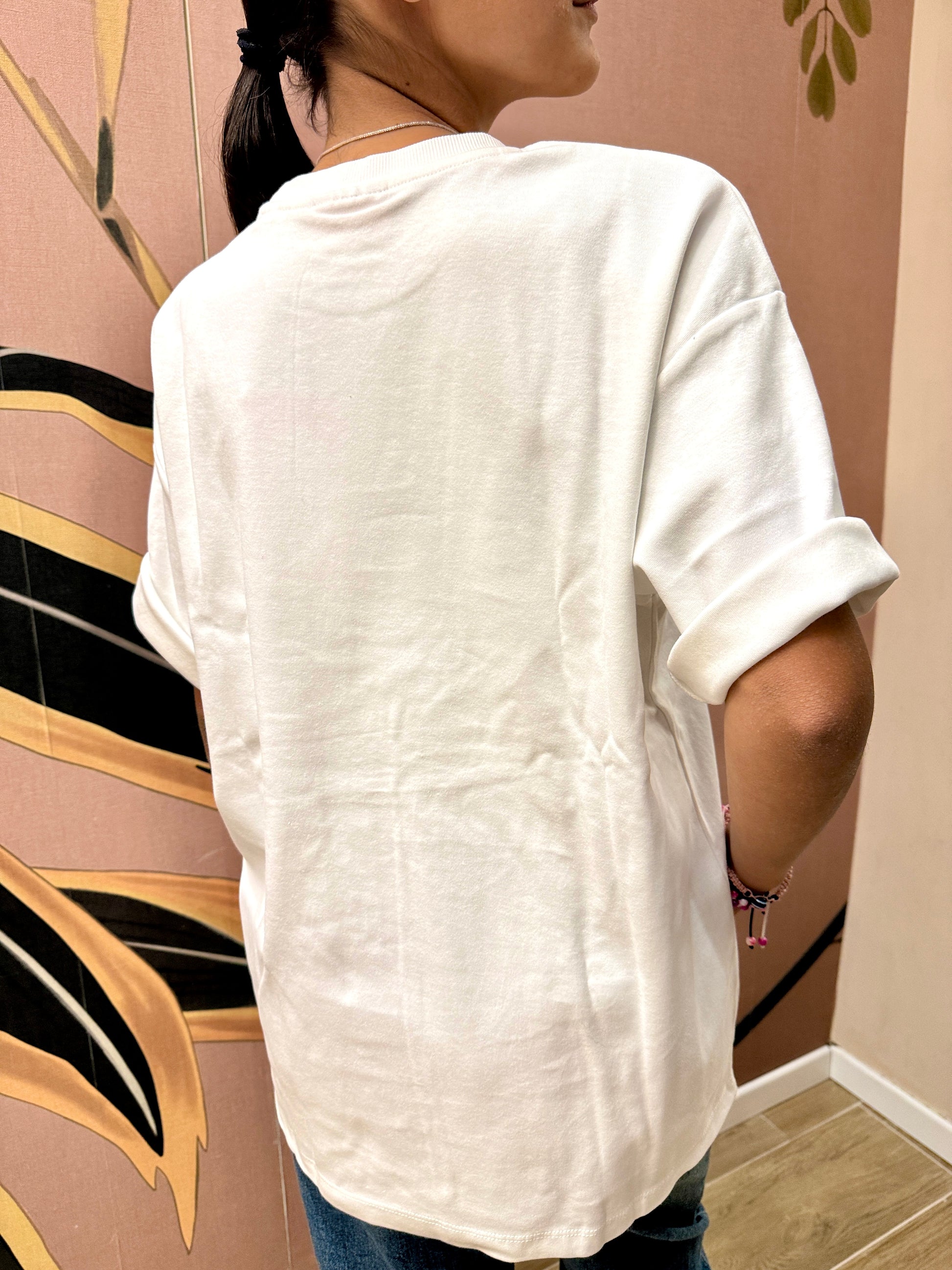 T-Shirt "Olivia" - BIANCO