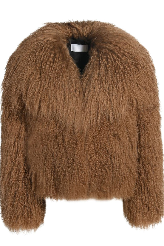 Pelliccia in Vera Mongolia Camel