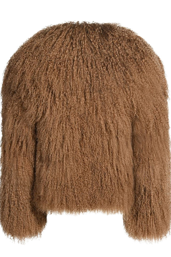 Pelliccia in Vera Mongolia Camel