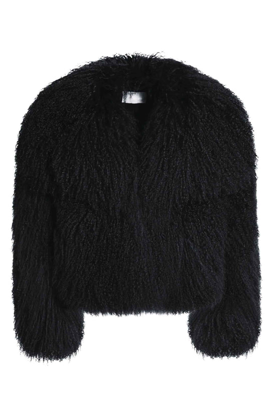 Pelliccia in Vera Mongolia Nero (Copia)