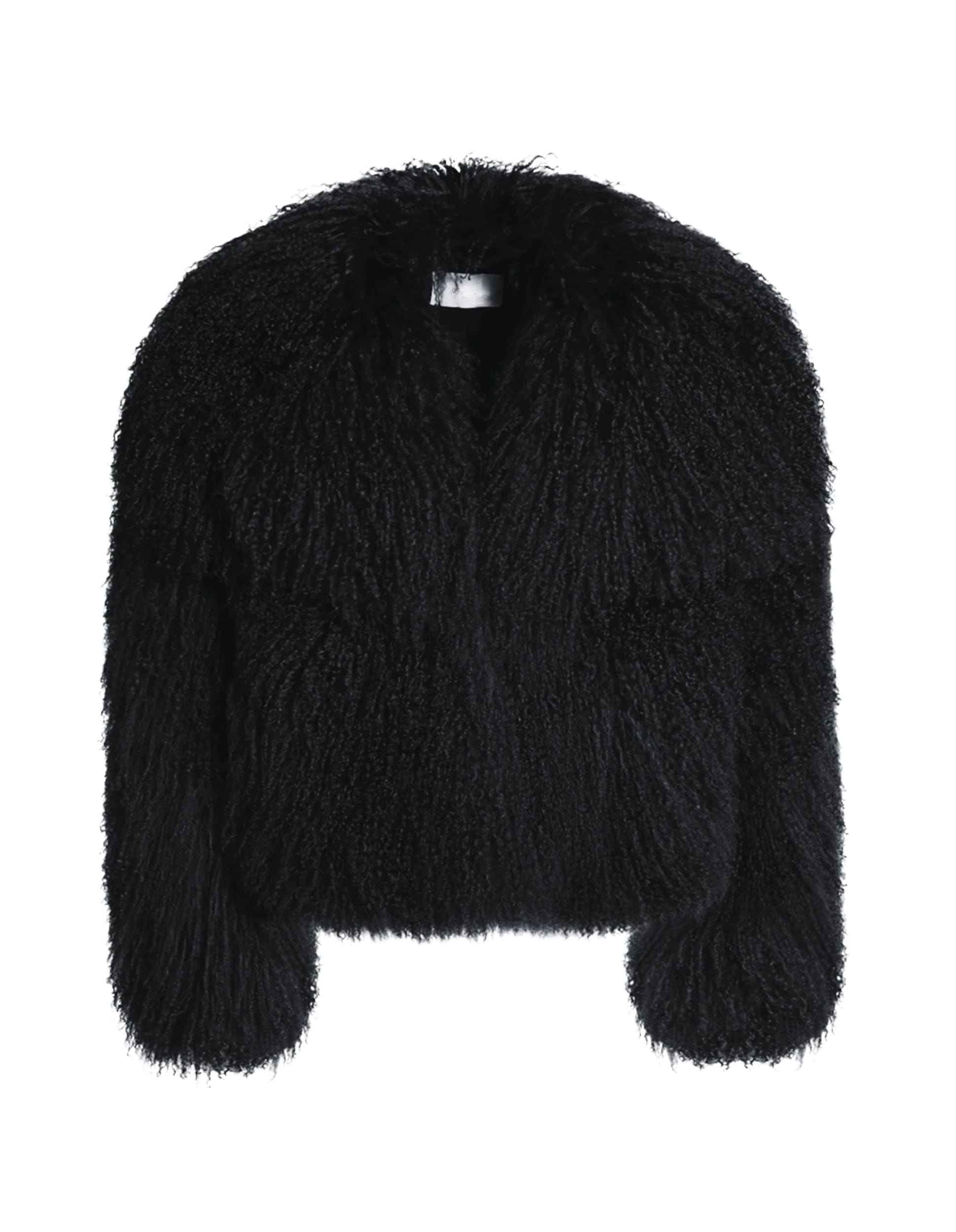 Pelliccia in Vera Mongolia Nero (Copia)