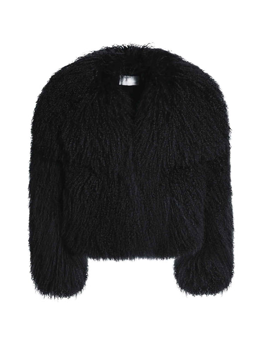 Pelliccia in Vera Mongolia Nero (Copia)