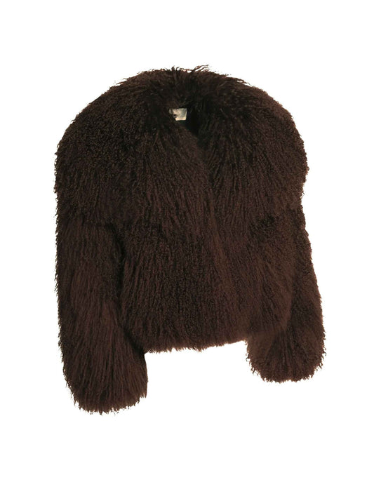 Pelliccia in Vera Mongolia Nero (Copia)