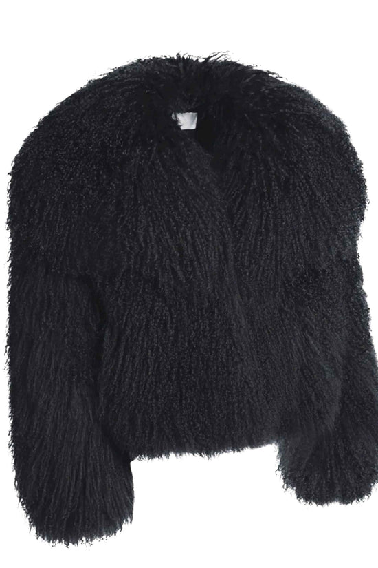 Pelliccia in Vera Mongolia Nero (Copia)